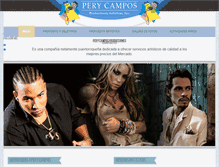 Tablet Screenshot of perycampos.net